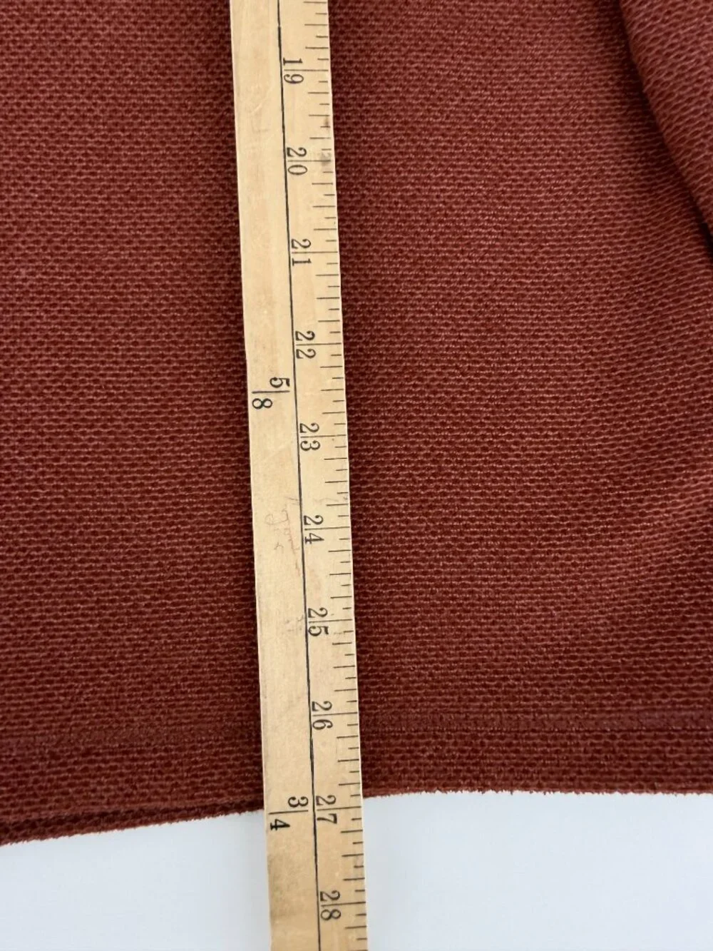 The North Face Rust Textured Quarter Zip Fleece Pullover L